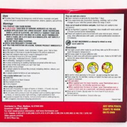 Miếng dán nóng ThermaCare HeatWraps Muscle Pain Therapy 3 miếng (các cơ) 8 mieng dan nong thermacare heatwraps muscle pain therapy 3 mieng cac co kb
