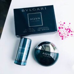 Set Nước hoa và Lăn khử mùi nam Bvlgari Aqva Pour Homme (EDT 100ml & Deodorant 75ml) 9 set nuoc hoa va lan khu mui nam bvlgari aqva pour homme edt 100ml deodorant 75ml kc
