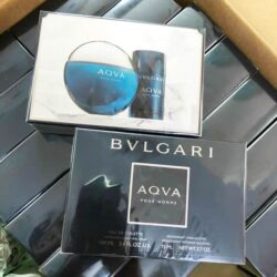 Set Nước hoa và Lăn khử mùi nam Bvlgari Aqva Pour Homme (EDT 100ml & Deodorant 75ml) 12 set nuoc hoa va lan khu mui nam bvlgari aqva pour homme edt 100ml deodorant 75ml ke