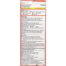 Siro Tylenol cho trẻ 2-11 tuổi Children’s Tylenol Pain Fever 120ml (Vị Nho) 5 siro giam dau ha sot cho tre 2 11 tuoi childrens tylenol pain fever 120ml vi nho ka