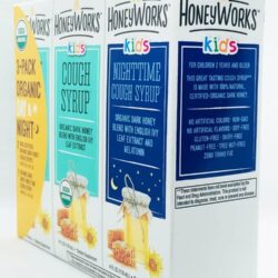 Siro ho cho trẻ em HoneyWorks Kids Organic Cough Syrup Day & Night 118ml x3 10 siro ho cho tre em honeyworks kids organic cough syrup day night 118ml x3 kc
