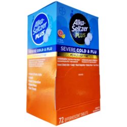Viên sủi giảm cảm lạnh Alka Seltzer Plus Cold Flu PowerFast Fizz 72 viên (Citrus) 8 vien sui giam cam lanh alka seltzer plus cold flu powerfast fizz 72 vien citrus 240924 ka