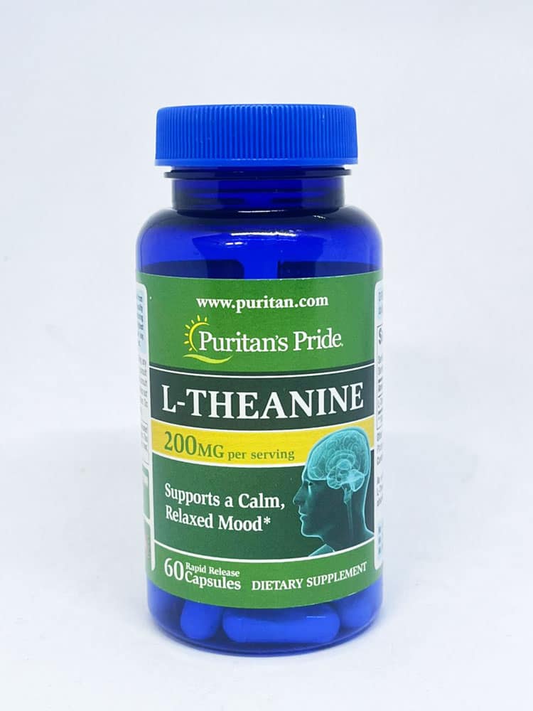 Viên uống bổ não, giảm stress Puritan’s Pride L-Theanine 200mg 60 Capsules - Ảnh 2