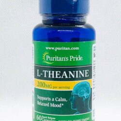 Viên uống bổ não, giảm stress Puritan’s Pride L-Theanine 200mg 60 Capsules 6 vien uong bo nao giam stress puritans pride l theanine 200mg 60 capsules kna