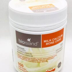 Viên uống Canxi sữa BioIsland Milk Calcium Bone Care 150 viên 11 vien uong canxi sua bioisland milk calcium bone care 150 vien knb