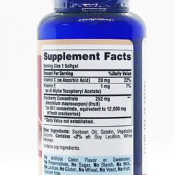 Viên uống Nam việt quất Puritan’s Pride Cranberry Triple Strength 12600mg 100 Softgels 7 vien uong ho tro duong tiet nieu puritans pride cranberry tripple strength 12600mg 100 softgels knc