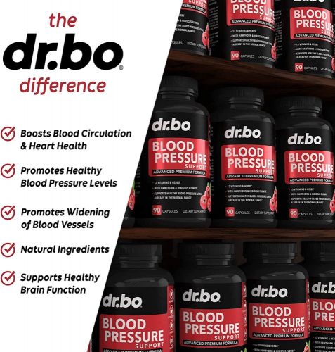 Viên uống hỗ trợ huyết áp Dr.Bo Blood Pressure Support 90 Capsules 19 vien uong ho tro huyet ap dr bo blood pressure support 90 capsules kb