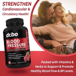 Viên uống hỗ trợ huyết áp Dr.Bo Blood Pressure Support 90 Capsules 10 vien uong ho tro huyet ap dr bo blood pressure support 90 capsules kc