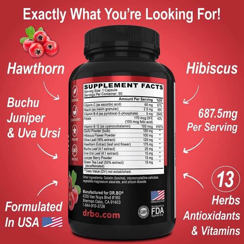 Viên uống hỗ trợ huyết áp Dr.Bo Blood Pressure Support 90 Capsules 18 vien uong ho tro huyet ap dr bo blood pressure support 90 capsules ke