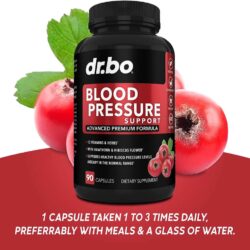Viên uống hỗ trợ huyết áp Dr.Bo Blood Pressure Support 90 Capsules 8 vien uong ho tro huyet ap dr bo blood pressure support 90 capsules kf
