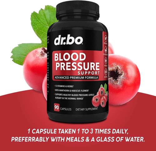 Viên uống hỗ trợ huyết áp Dr.Bo Blood Pressure Support 90 Capsules 14 vien uong ho tro huyet ap dr bo blood pressure support 90 capsules kf
