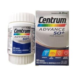 Vitamin cho người trên 50+ Centrum Advance 50+ For Adults 60 viên 6 vitamin cho nguoi tren 50 centrum advance 50 for adults 60 vien ka