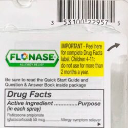 xit chong di ung flonase allergy relief nasal spray 18 2ml 1 chai tach set knc