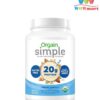 Bột Protein hữu cơ Orgain Simple Organic Protein Powder 925g Vị Vanilla