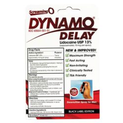 chai xit ngan ra som screaming o dynamo delay black series 15ml kb