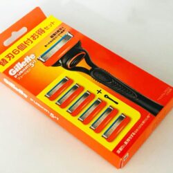 Dao cạo râu Gillette Fusion 5+1 nội địa Nhật Bản (kèm 6 lưỡi) 9 dao cao rau gillette fusion 5 1 noi dia nhat ban kem 6 luoi kc