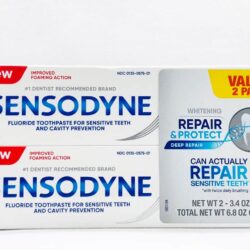 Kem đánh răng Sensodyne Repair & Protect Whitening 96.4g x2 15 kem danh rang sensodyne repair protect whitening 96 4g x2 kb