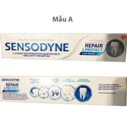 Kem đánh răng Sensodyne Repair & Protect Whitening 96.4g x2 14 kem danh rang sensodyne repair protect whitening 96 4g x2 kma3