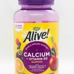 keo deo bo sung canxi d3 alive calcium vitamin d3 gummies 60 vien ke