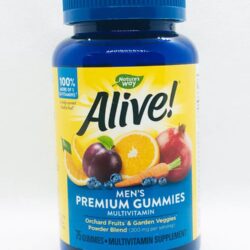 Kẹo dẻo bổ sung Vitamin cho nam Alive Men’s Premium Gummies Multivitamin 75 viên 7 keo deo bo sung vitamin cho nam alive mens premium gummies multivitamin 75 vien kd