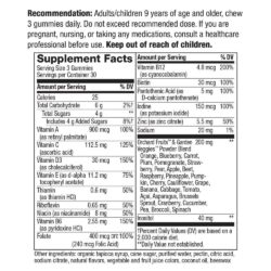 Kẹo dẻo bổ sung Vitamin cho người lớn Alive Adult Premium Gummies Multivitamin 90 viên 12 keo deo bo sung vitamin cho nguoi lon alive adult premium gummies multivitamin 90 vien kf