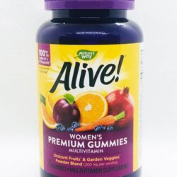 Kẹo dẻo bổ sung Vitamin cho phụ nữ Alive Women’s Premium Gummies Multivitamin 75 viên 7 keo deo bo sung vitamin cho phu nu alive womens premium gummies multivitamin 75 vien kd