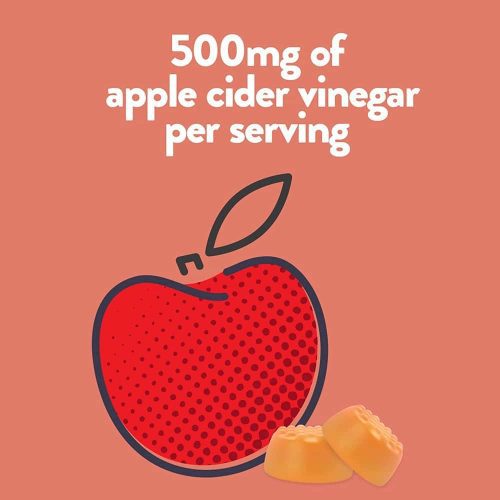 Kẹo dẻo giấm táo Vitafusion Apple Cider Vinegar 60 Gummies 16 keo deo giam tao vitafusion apple cider vinegar 60 gummies kb
