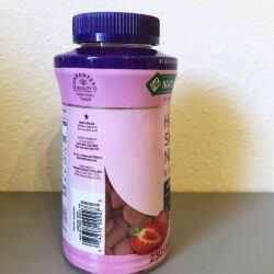 keo deo lam dep da mong va toc natures bounty advanced hair skin nails gummies 230 vien ke