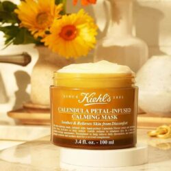 mat na hoa cuc kiehls calendula petal infused calming mask 100ml ke