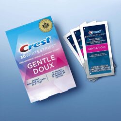 Miếng dán trắng răng Crest 3D Whitestripes Gentle Doux 28 miếng 6 mieng dan trang rang crest 3d whitestripes gentle doux 28 mieng kd