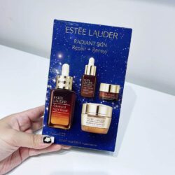 Set 4 món phục hồi, chống lão hoá Estee Lauder Radiant Skin Repair + Renew 12 set 4 mon phuc hoi chong lao hoa estee lauder radiant skin repair renew ke