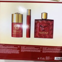 set versace eros flame 3 mon edp 100ml edp 10ml deo stick 75ml kd