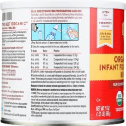 sua bot cho tre 0 12 thang earths best organic dairy infant powder formula 595g kb
