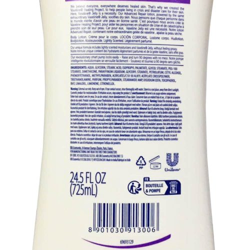 Sữa dưỡng thể Vaseline Intensive Care Advanced Repair 725ml (Lightly Scented) 12 sua duong the vaseline intensive care advanced repair 725ml lightly scented 281124 kc