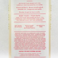 sua tam bath body works aromatherapy energy guava orange 295ml kc