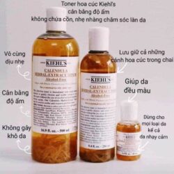 toner hoa cuc kiehls calendula herbal extract toner 500ml kd