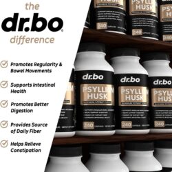 Viên uống bổ sung chất xơ Dr.Bo Psyllium Husk Fiber 1450mg 240 Capsules 8 vien uong bo sung chat xo dr bo psyllium husk fiber 1450mg 240 capsules kb