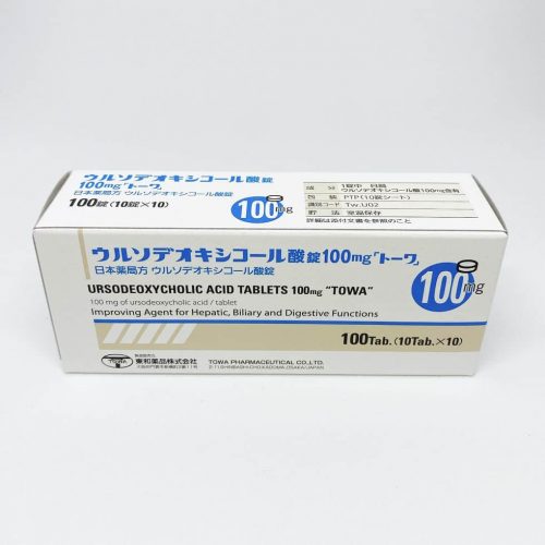 vien uong cai thien chuc nang gan hoa tan soi mat towa ursodeoxycholic acid 100mg 100 vien kb