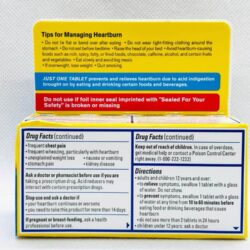 Viên uống giảm đầy hơi, ợ nóng Pepcid AC Maximum Strength Tablets 75 viên (Tách set) 11 vien uong giam day hoi o nong pepcid ac maximum strength tablets 75 vien tach set kc