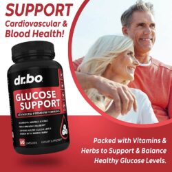 Viên uống hỗ trợ lượng đường bình thường Dr.Bo Glucose Support 60 Capsules 8 vien uong ho tro luong duong binh thuong dr bo glucose support 60 capsules kb