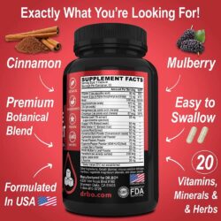 Viên uống hỗ trợ lượng đường bình thường Dr.Bo Glucose Support 60 Capsules 10 vien uong ho tro luong duong binh thuong dr bo glucose support 60 capsules kd