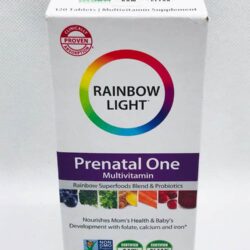vitamin cho ba bau rainbow light prenatal one multivitamin 120 tablets ke