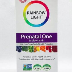 vitamin cho ba bau rainbow light prenatal one multivitamin 120 tablets kf