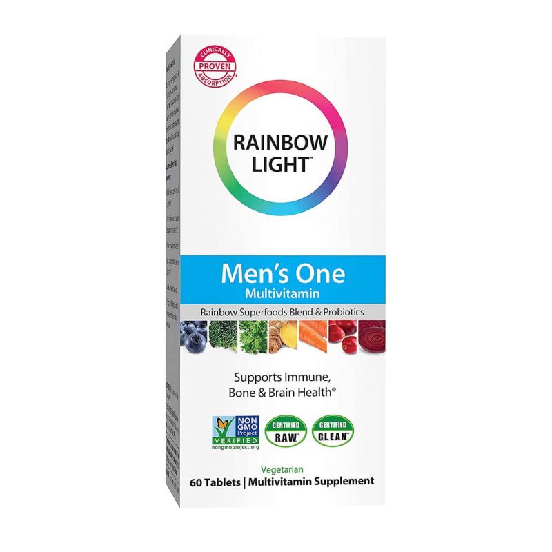 Vitamin cho nam Rainbow Light Men’s One Multivitamin 60 Tablets ...