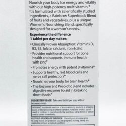 vitamin cho phu nu rainbow light womens one 120 tablets kd