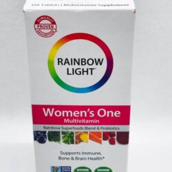 vitamin cho phu nu rainbow light womens one 120 tablets ke