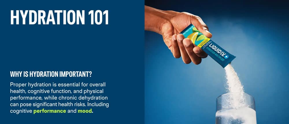 Bột điện giải Liquid I.V. Hydration Multiplier 30 gói (Lemon Lime) 13 bot dien giai liquid i v hydration multiplier 30 goi lemon lime 220126 kd