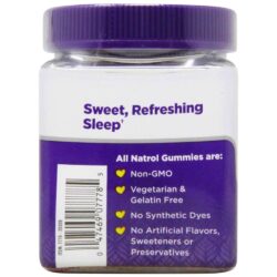 Kẹo dẻo giúp bé ngủ ngon, xoa dịu tâm trí Natrol Kids Sleep+ Calm Gummies 60 viên (Vị dâu) 13 keo deo giup be ngu ngon xoa diu tam tri natrol kids sleep calm gummies 60 vien vi dau kd