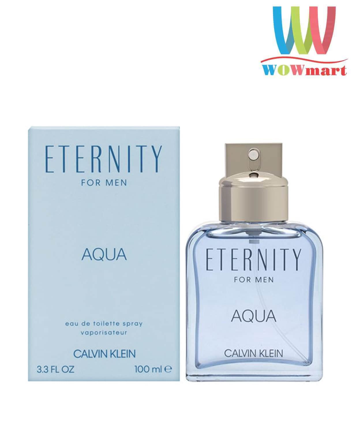 Nước hoa nam Calvin Klein Eternity For Men Aqua EDT 100ml – Wowmart VN |  100% hàng ngoại nhập