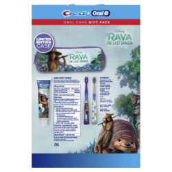 Set chăm sóc răng miệng cho bé Crest Oral-B Disney Raya 2 bàn chải +2 tuýp kem x119g +1 bóp đựng 9 set cham soc rang mieng cho be crest oral b disney raya 2 ban chai 2 tuyp kem x119g 1 bop dung kc
